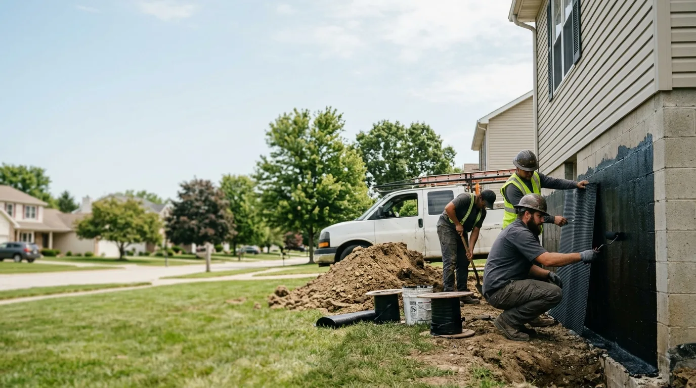 Basement Waterproofing in New Holland, OH near me